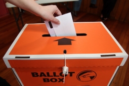 vote in ballot box copy