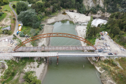 Te Reinga Bridge nearing completion