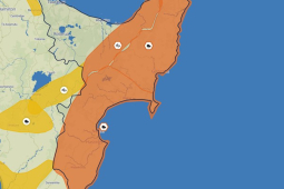 crop metservice warning map