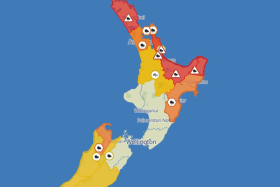 Orange heavy rain warning is no longer active