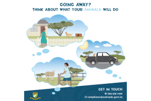 Look after your animals over the long weekend