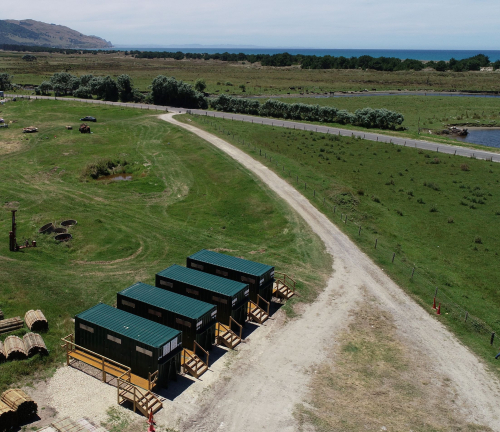 Mahia recycling containers