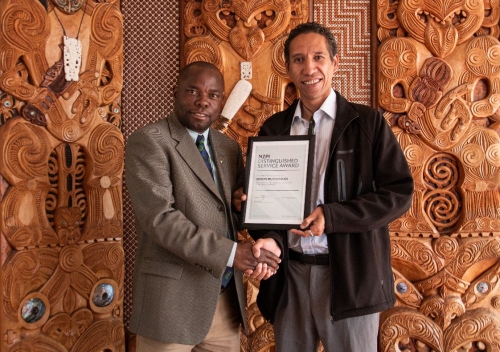 Simon and Kitea NZPI Award