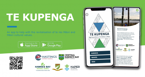 Te Kupenga Poster QR