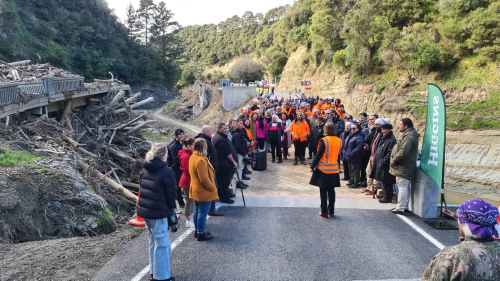 Waikare Gorge blessing 2