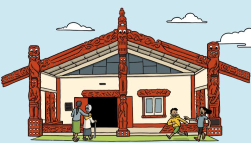 marae cartoon