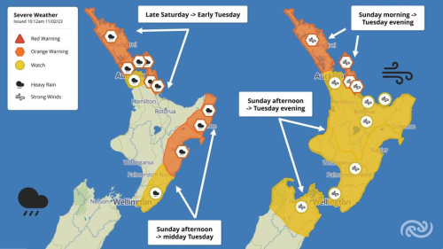 metservice issued 11 02 2023 am