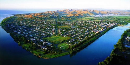 Wairoa Township and River