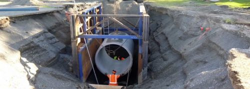 wastewater pipe