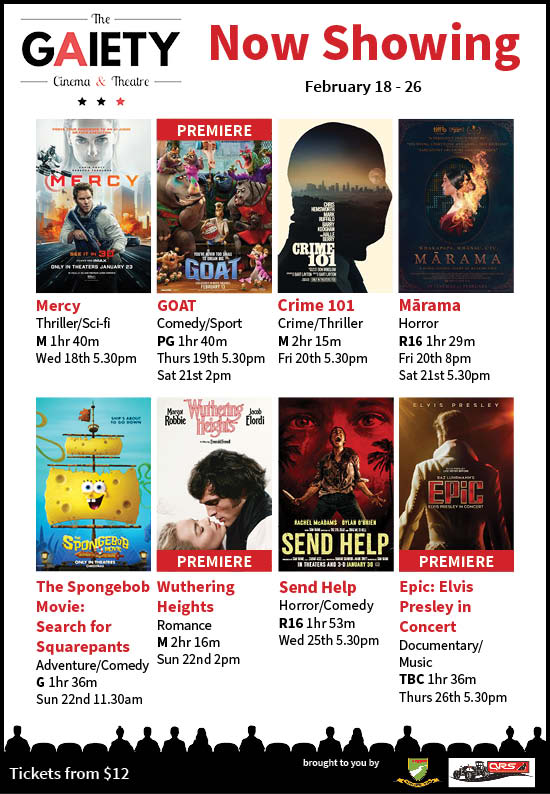 Gaiety Theatre 18 - 26