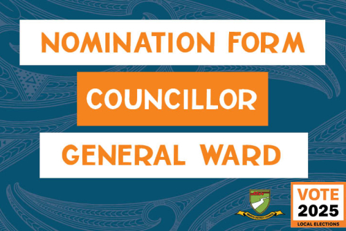 Nomination form Councillor - General Ward