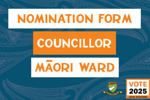 Nomination form Coucillor - Maori Ward