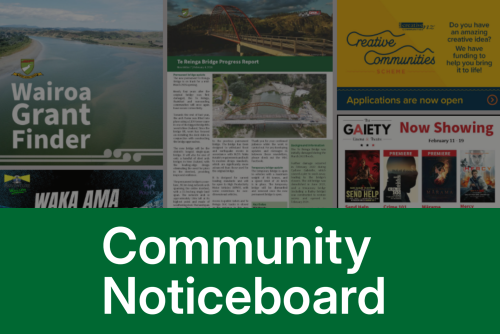 Community Notice Board