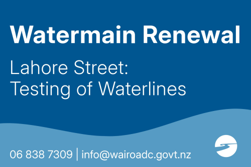 WATERMAIN RENEWAL - Lahore Street