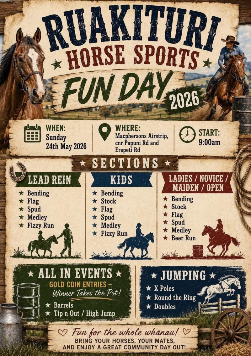 Ruakituri Horse Sports