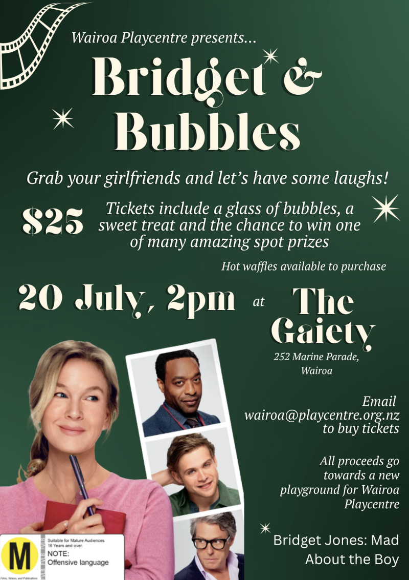 Wairoa Playcentre Presents Bridget and Bubbles