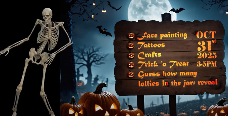 Halloween at the library