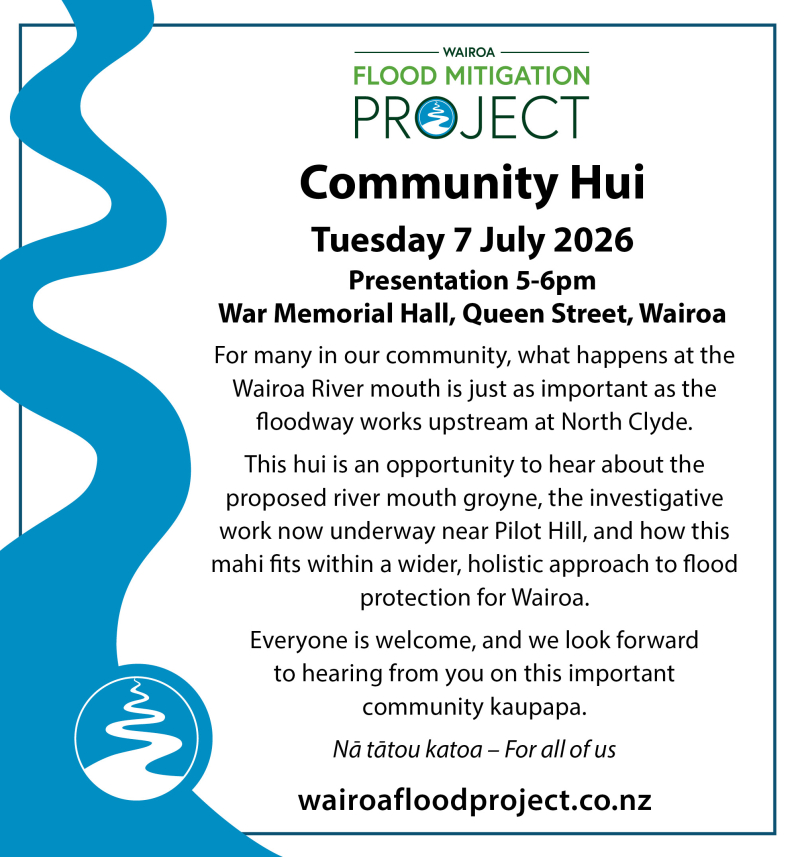 Flood mitigation Project - Community Hui
