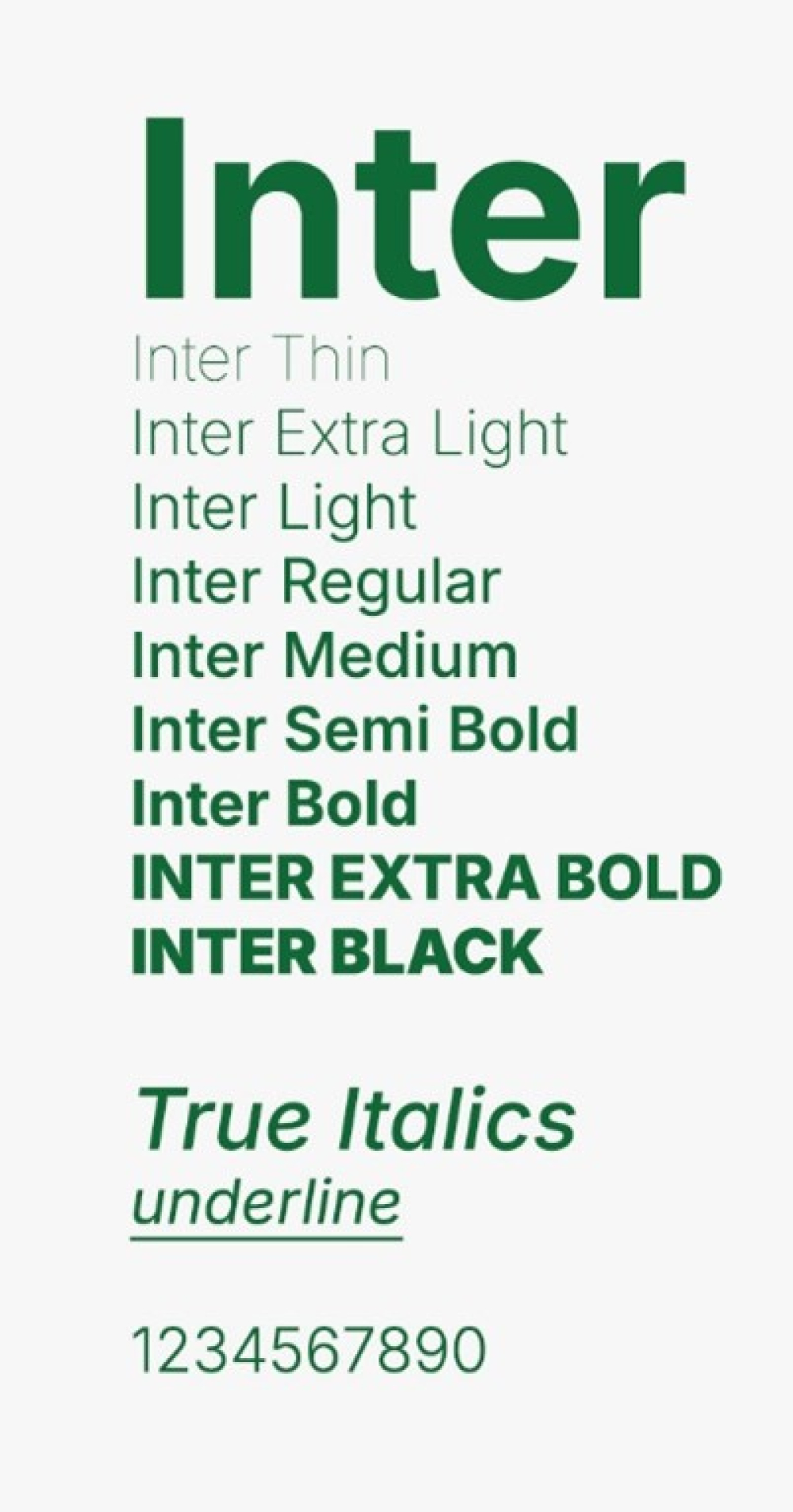 Inter Font
